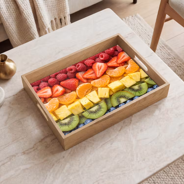 Vassoio - Frutta - Arcobaleno - Salutare - Colorato — 2