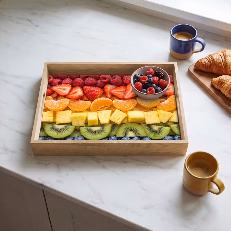 Vassoio - Frutta - Arcobaleno - Salutare - Colorato — 3