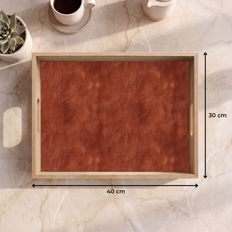 Vassoio - Stucchi - Texture - Terracotta — 7
