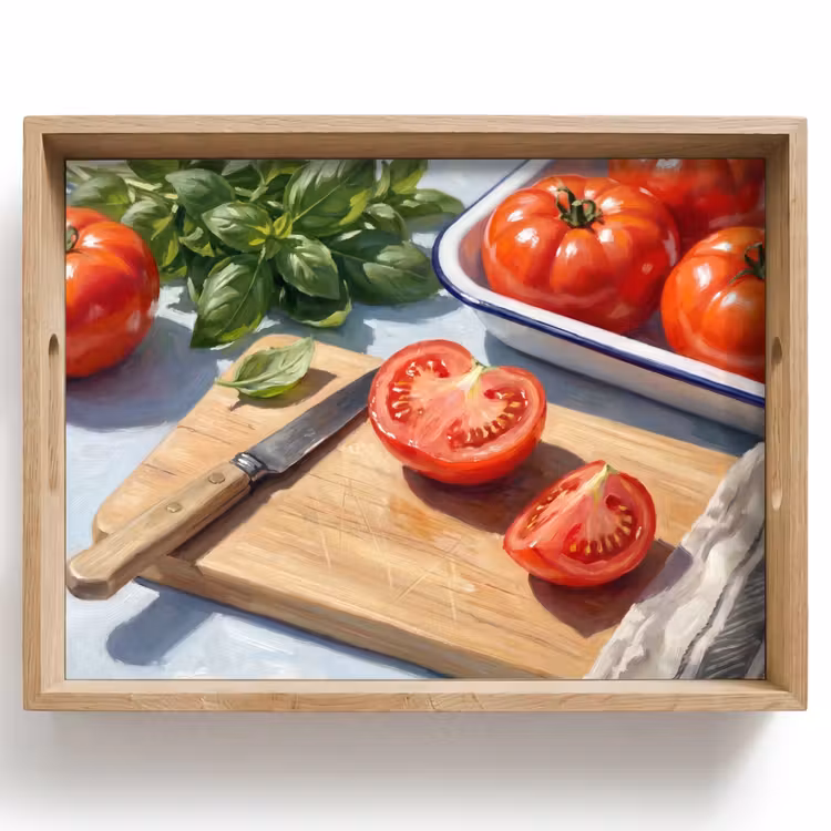 Vassoio - Cibo - Cucina - Ingredienti - Natura morta - Rosso — 1