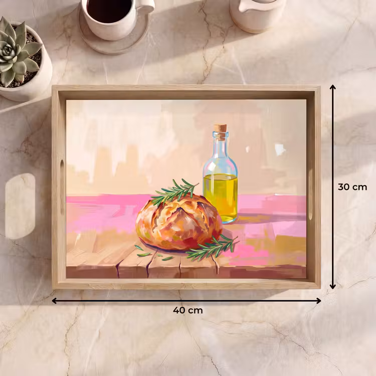 Vassoio - Cibo - Pane - Olio d'oliva - Astratto - Cucina — 7