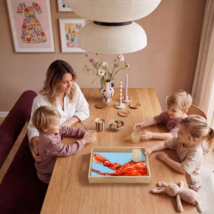 Vassoio - Granchio - Mare - Animali - Astratto - Rosso — 5