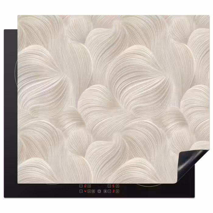 Protezione piano induzione - Linee - Ventilatore - Beige